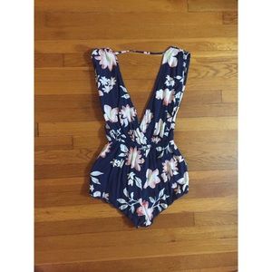Billabong Floral Romper